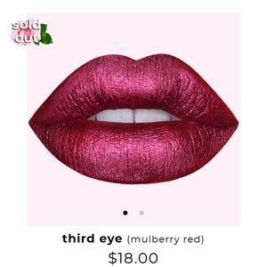 Lime Crime "Third Eye" Perlee Lipstick